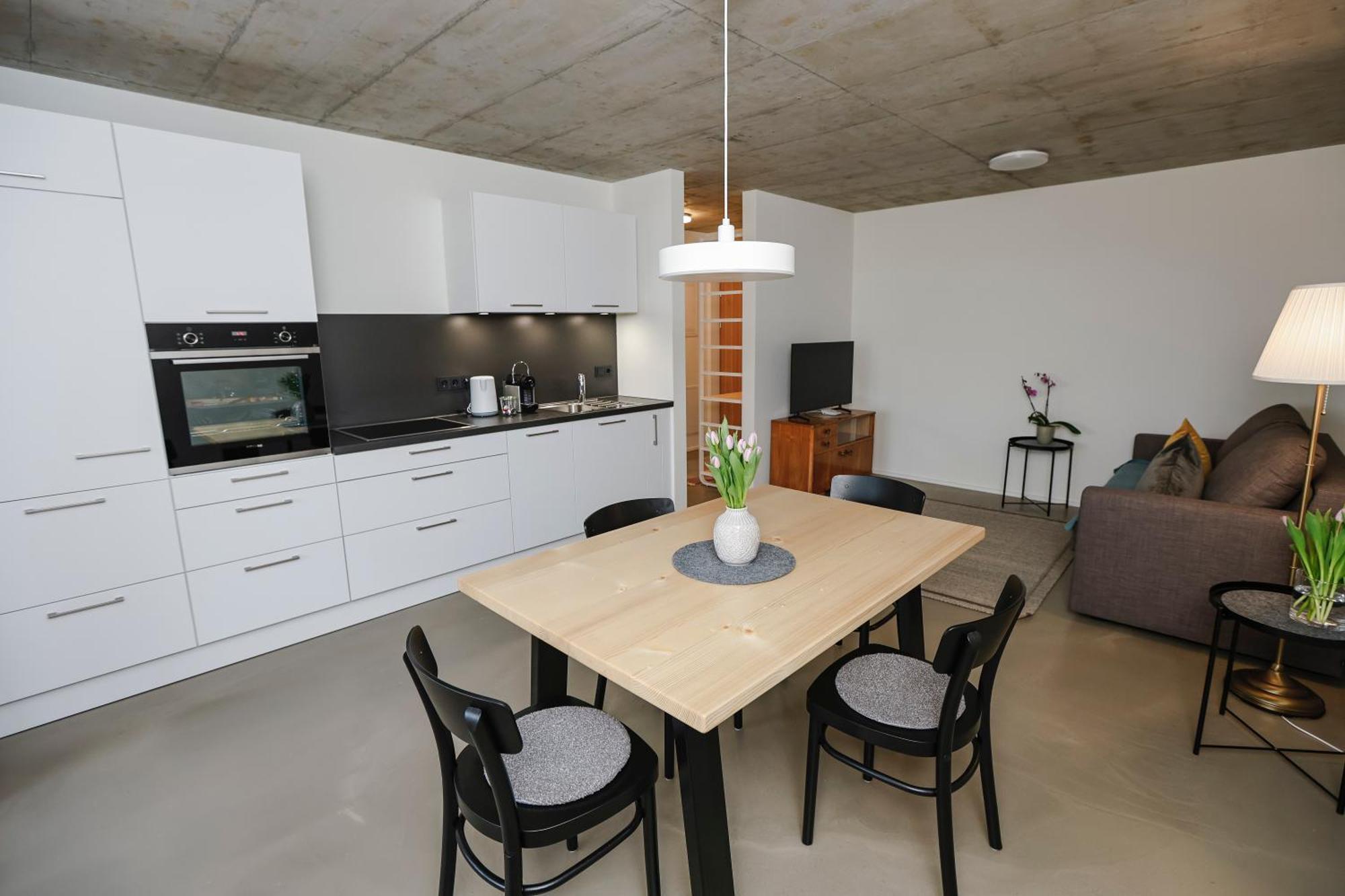 Boutique Apartments Lustenau Nachhaltige Kuehlung Ueber Erdsonde Und Fussbodenkuehlung Værelse billede