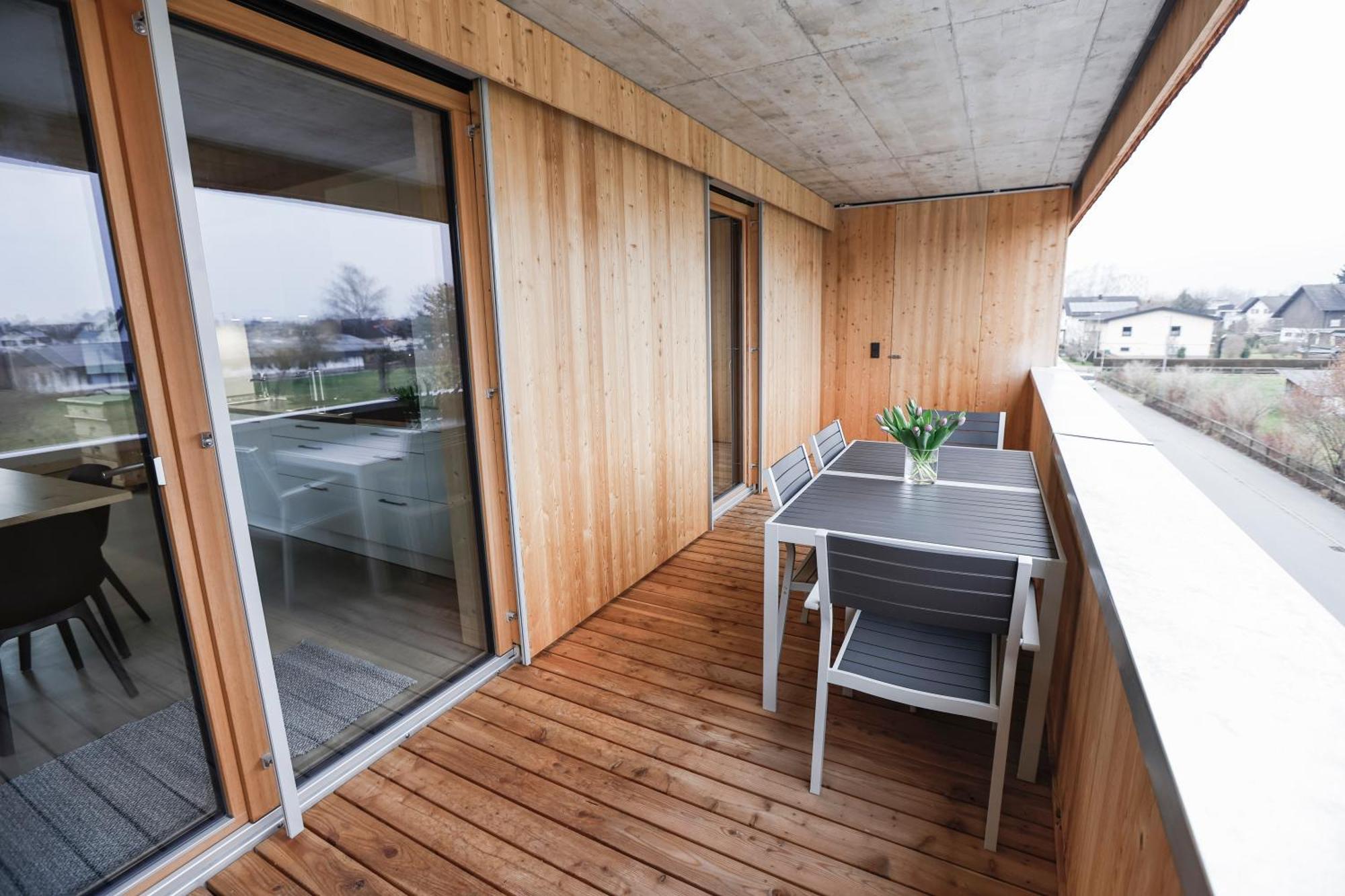 Boutique Apartments Lustenau Nachhaltige Kuehlung Ueber Erdsonde Und Fussbodenkuehlung Værelse billede